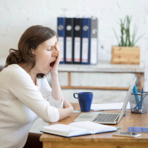 Fatigue manque d'un bon rythme de sommeil